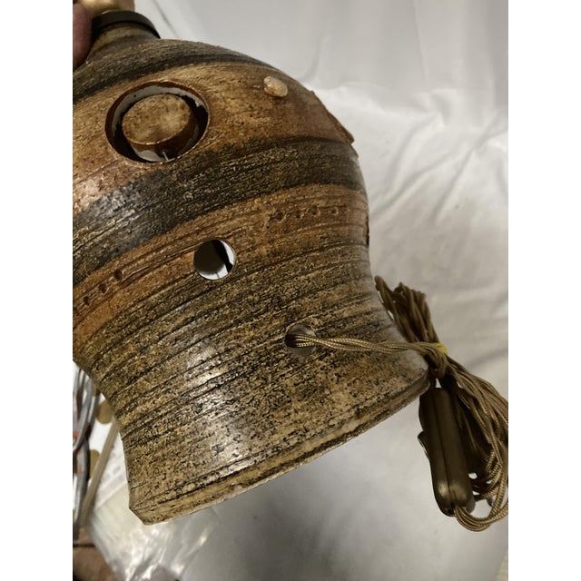 Ceramic Lamp by Georges Pelletier, 1970s For Sale - Image 9 of 10