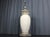 Large scale table lamp by Fine Arts Lamps of Hialeah, Florida, original sticker on the socket. Dimensional castings and...