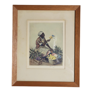 1950s Elizabeth O'Neill Verner Pencil Signed Print