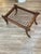 Klismos Bench in Wood with Saber Legs and Woven Leather by Pescetta Home Decoration For Sale - Image 6 of 13