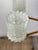 Vintage Glass and Metal Chandelier, 1960s For Sale - Image 4 of 12