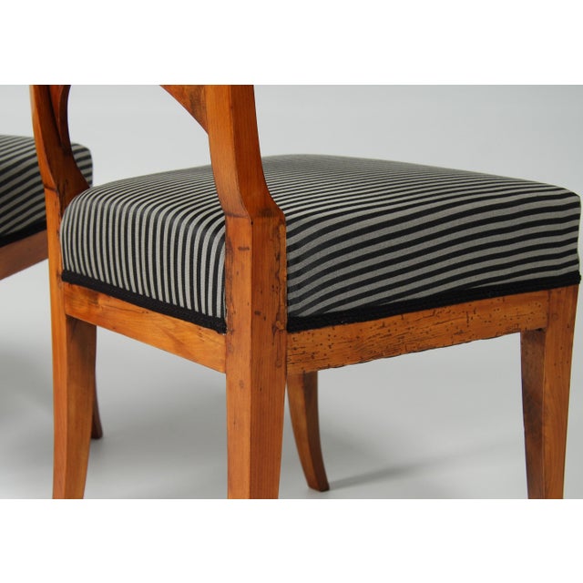Antique Biedermeier Chairs, 1820, Set of 4 For Sale - Image 11 of 13