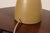 Vintage Gordon and Jane Martz Ochre Stoneware and Walnut Table Lamp With Finial For Sale - Image 12 of 14