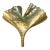 Contemporary Italian Brass Leaf Wall Sconce by Simoeng For Sale