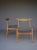 1960s Oak W2 Chairs by Hans J. Wegner for C.M. Madsen, 1960s, Set of 2 For Sale - Image 5 of 15
