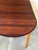 Danish Rosewood Oval Dining Table Expandable Table Denmark 1960s For Sale - Image 10 of 10