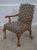 Ball & Claw Foot Upholstered Library Armchair For Sale - Image 13 of 13