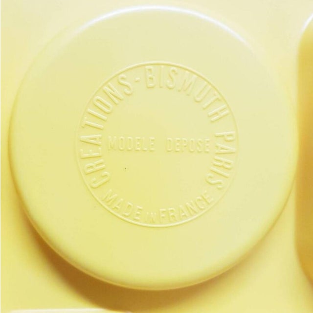 Plastic Space Age TV Dinner Trays by Bismuth, Paris, 1970s, Set of 4 For Sale - Image 7 of 16