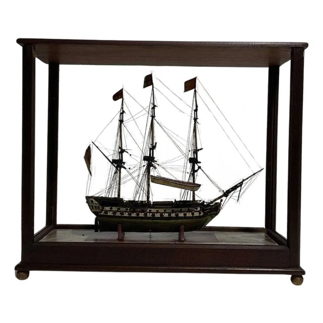 Nineteenth Century Ship Model of a Frigate For Sale