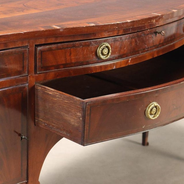 Vintage Mahogany Feather Sideboard For Sale - Image 3 of 12