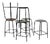Vintage Industrial Bar Stool by Schmitz For Sale