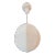 Cotton Roped Hanging Globe Light Fixture For Sale