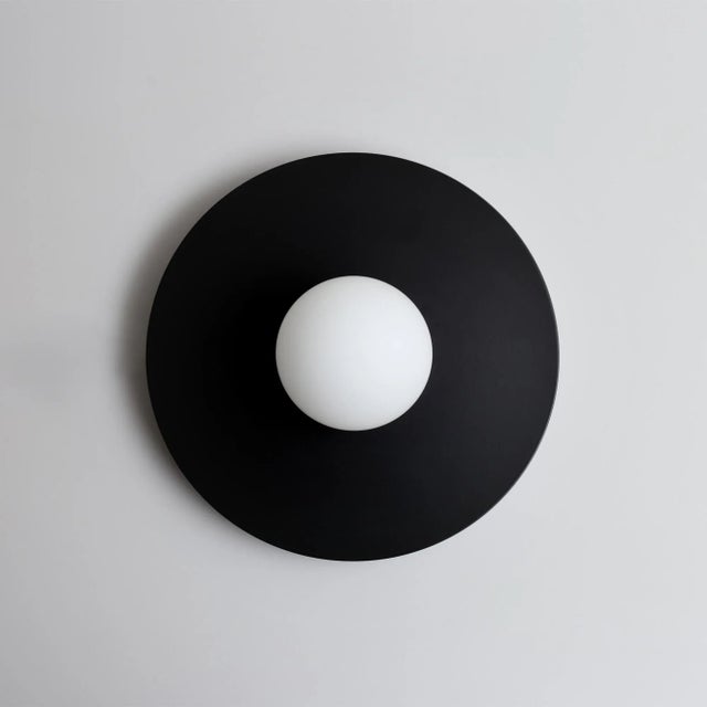 Contemporary SMBH Minimal Geometric Sconce or Ceiling Lamp by Wojtek Olech for Balance Lamp For Sale - Image 3 of 8
