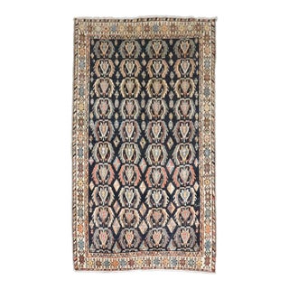 Antique Persian Shiraz Throw Rug - 3'5" x 5'4" For Sale