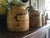 Vintage Wooden Apothecary Jars- Set of 3 For Sale - Image 11 of 17