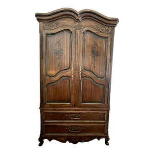 1970s Drexel Heritage Brittany Armoire