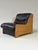 Brutalist Leather Armchair, 1960s-1970s For Sale - Image 10 of 10