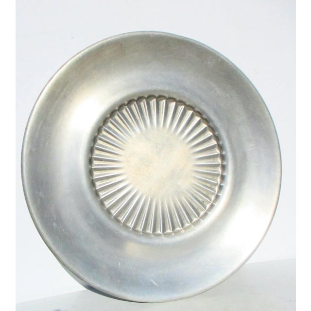 Vintage Aluminum Serving Tray For Sale In New York - Image 6 of 6