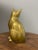 English Vintage Brass Cat For Sale - Image 3 of 5
