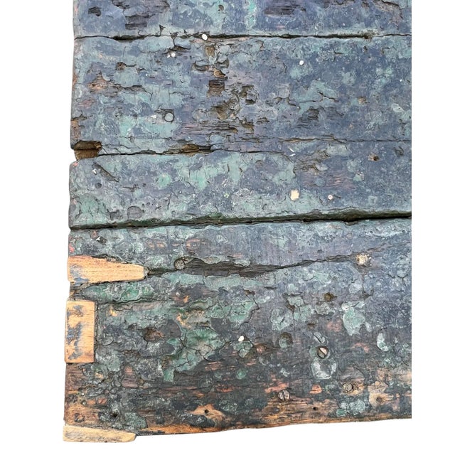 Antique Rustic Farmhouse North India Shop Cabinet For Sale - Image 11 of 13