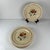 Set of 6 Sarreguemines dinner plates with a floral motif, first half of the 20th century Cream and beige tones Dimensions:...