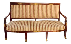 19th Century Empire Settee