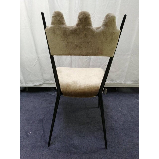Jonathan Adler Pair of Ripple Dining Chair Market Samples For Sale - Image 10 of 11