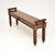 Antique Victorian Carved Bench, 1860 For Sale - Image 4 of 13