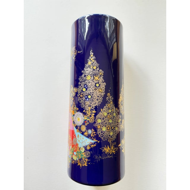 Mid 20th Century Large Mid 20th Century Bjorn Wiinblad '1001 Nacht' or 1001 Nights Porcelain Vase for Rosenthal For Sale - Image 5 of 11