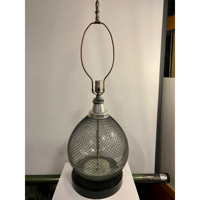 Vintage French Style Seltzer Bottle Table Lamp For Sale In Reno/Lake Tahoe - Image 6 of 6