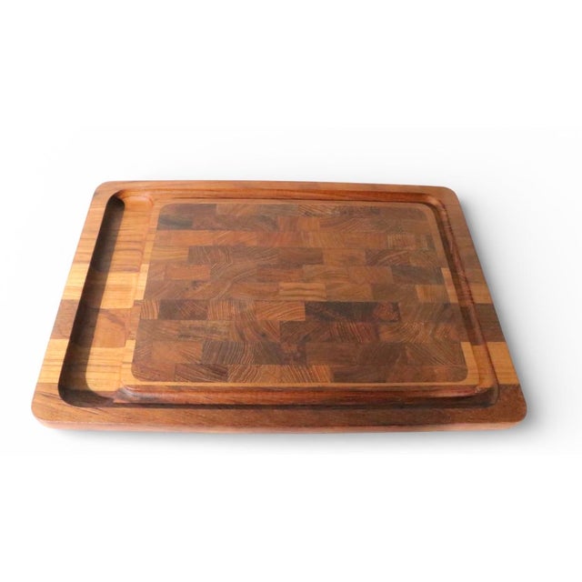 Mid 20th Century Danish Modern Butcher Block Cutting Board by Jens Quistgaard for Dansk Denmark For Sale In New York - Image 6 of 7