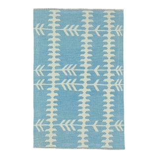 Turkish Kilim Oriental Handmade Flatweave 3' x 4'8" #18165 For Sale