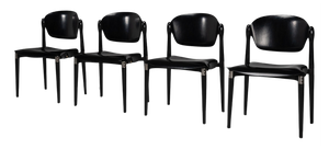 Eugenio Gerli S83 Chairs attributed to Tecno, Italy, 1962, Set of 4