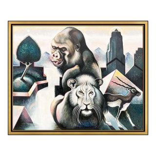1980s African Temptations, Lowell Nesbitt For Sale