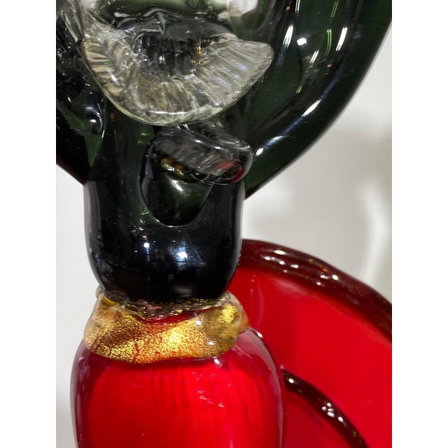 Venetian Murano Glass Flamenco Dancer Figurine, 1950 For Sale - Image 15 of 17