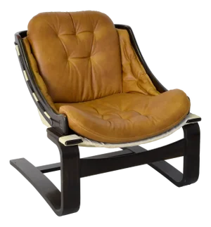 Vintage Krona Lounge Chair by Ake Fribytter for Nelo, 1970s