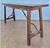 Antique Spanish Bourgeois Walnut Fold Out Table For Sale - Image 9 of 18