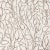 Schumacher Solandra Vine Wallpaper In Brown For Sale
