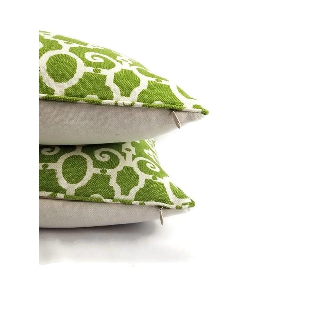 Raoul Textiles George Smith Stella in the Color Wheatgrass Pillow Cover For Sale - Image 4 of 5