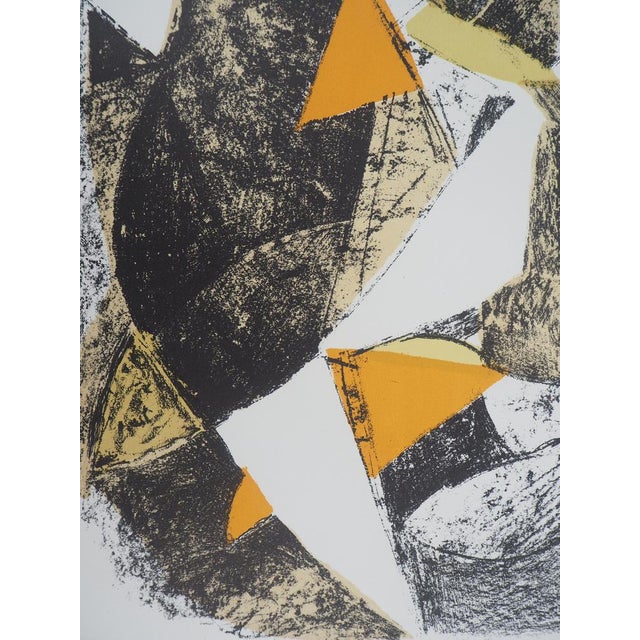 Marino MARINI (1901-1980) The Horse and its Rider Original color lithograph On wove paper, 24 x 31 cm (approx. 9 x 12...