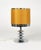 Metal Mid-Century Space Age Table Lamp in Chrome and Fabric, Italy, 1970s For Sale - Image 7 of 14
