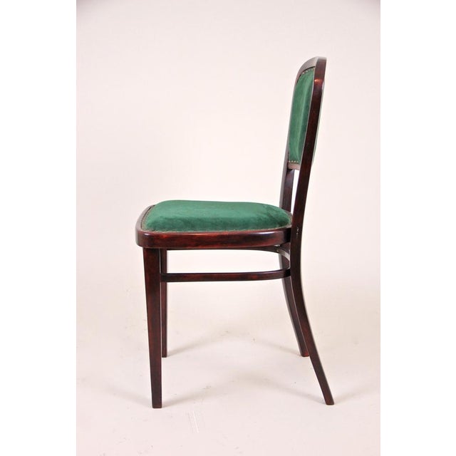 Art Nouveau Dining Chairs by Marcel Bomber for Thonet, Austria, 1910s, Set of 4 For Sale - Image 5 of 8