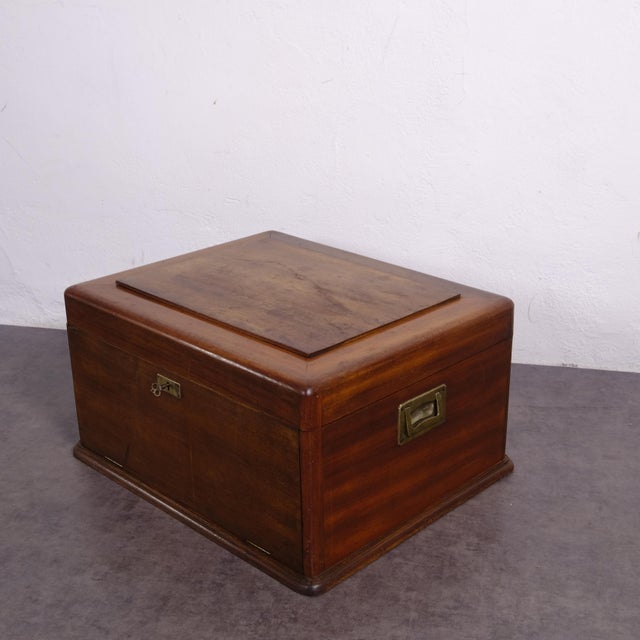 Antique Art Deco Wooden Cutlery Chest, 1920s For Sale - Image 9 of 18