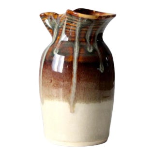 Signed Studio Pottery Creamer Pitcher For Sale