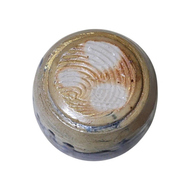 Vintage Joel Huff Studio Pottery Bud Vase For Sale - Image 4 of 5