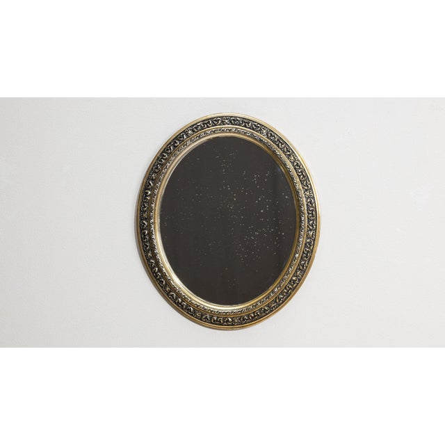 19th Century France Napoleon III Gold Wood Mirror For Sale - Image 4 of 10