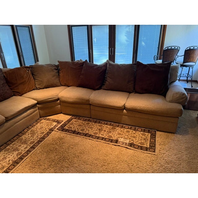 Contemporary Contemporary 4-Piece Sectional For Sale - Image 3 of 8