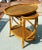 Vintage Bamboo Rattan Table W/Serving Tray For Sale - Image 9 of 11