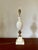 Vintage Alabaster Lamp Base, 1950 For Sale - Image 10 of 10