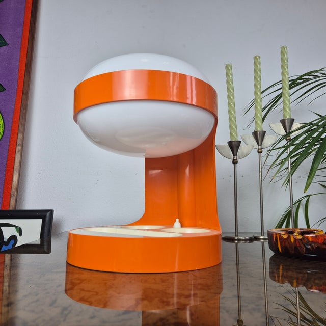 1960s Vintage KD29 Table Lamp by Joe Colombo for Husqvarna, 1960s For Sale - Image 5 of 12